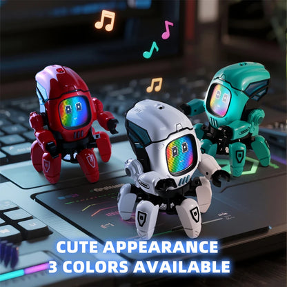 Dance Music 6 Claws Robot Octopus Spider Ducks Robots Vehicle Birthday Gift Toys for Children Kids Early Education Baby Toy