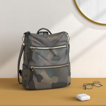 Women Nylon Backpack Purse Handbags and Shoulder Bag College Bookbags anti Theft Travel Purses Casual Daypack
